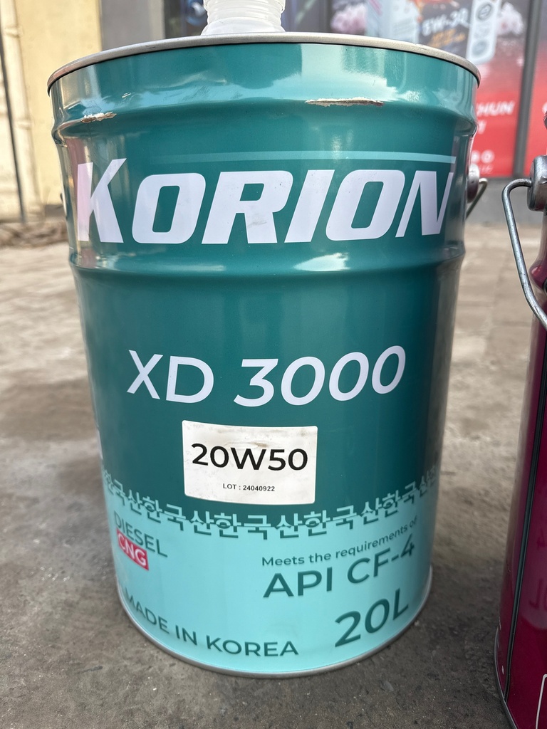 [8809978760426] KORION XD3000 CF-4 20w-50 20L