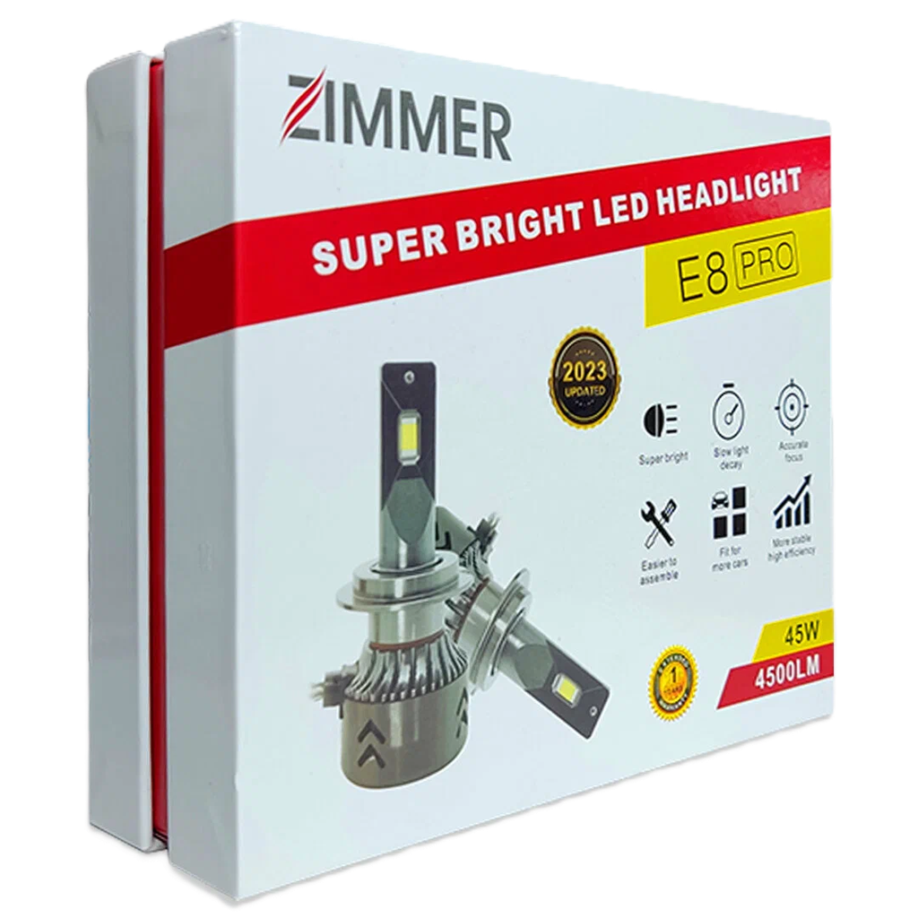LED ZIMMER E8 PRO H7
