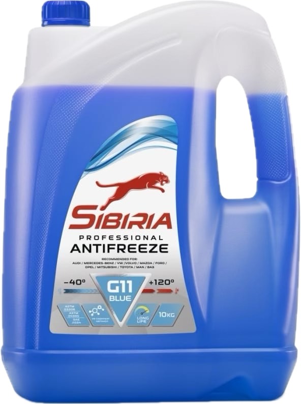 [4670003190792] ANTIFREEZE SIBIRIA KO'K 40° 10KG
