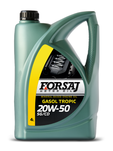 [4606746015719] FORSAJ GASOL TROPIC SAE 20W-50 4L