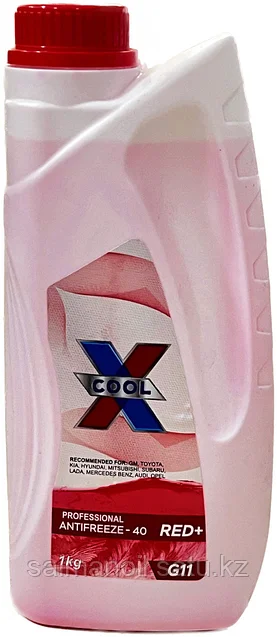 [4780079840702] ANTIFRIZ X-COOL 1KG QIZIL G11